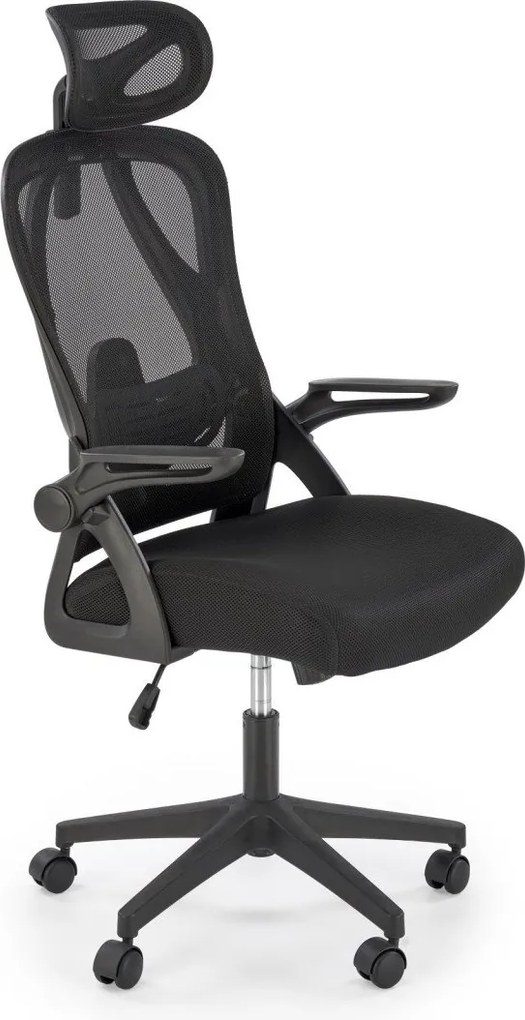 Sedia da ufficio Negro in nero - H130 cm