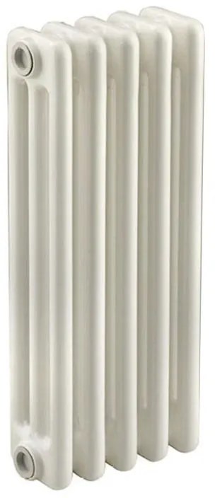 Radiatore acqua calda EQUATION Comby in acciaio 3 colonne, 5 elementi, interasse 623 mm, bianco