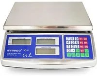 BILANCIA ELETTRONICA PROFESSIONALE DIGITALE 40Kg ACCIAIO DA BANCO DIVISIONE 2g AB57118