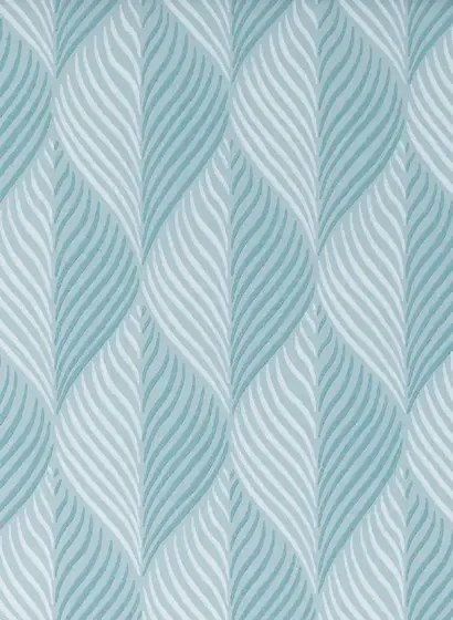 Tapete Bonnelles von Nina Campbell - Aqua