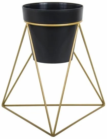 Portavasi TRIANGL 40x45 cm oro