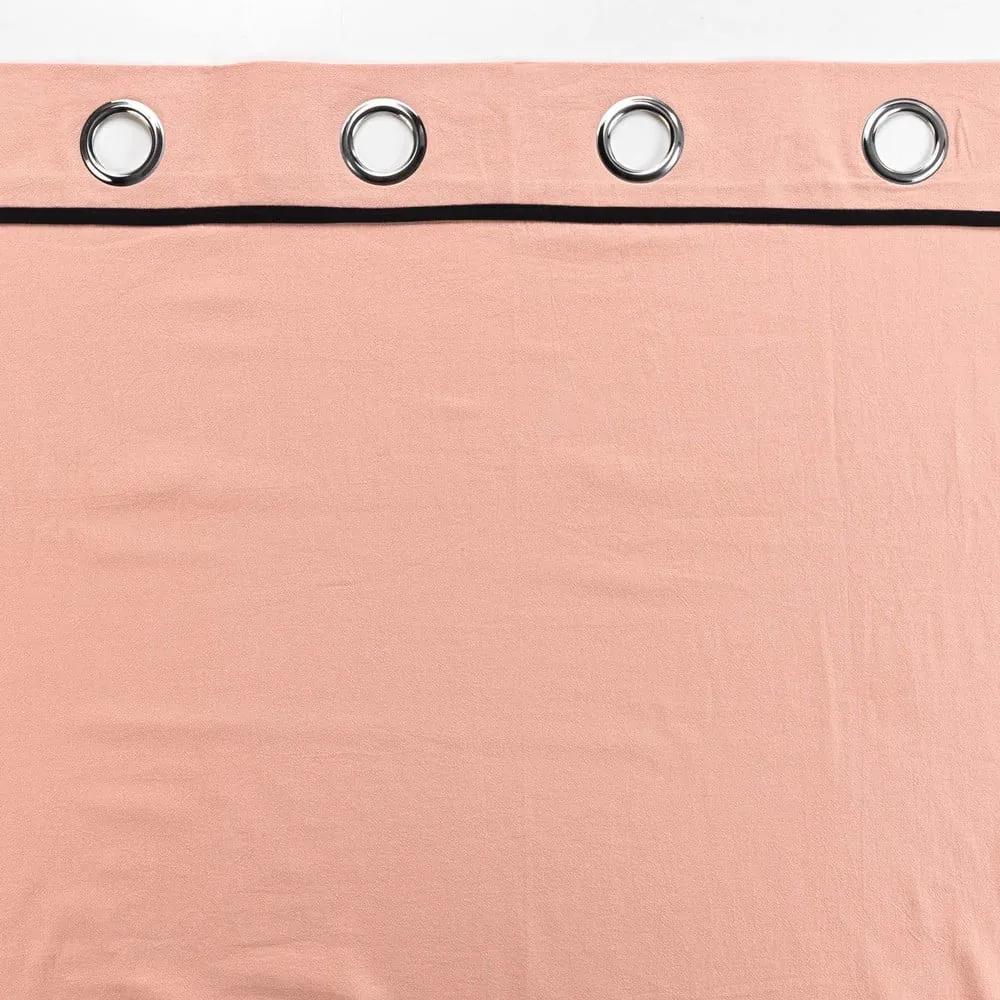 Tenda rosa 135x240 cm Linette - douceur d'intérieur