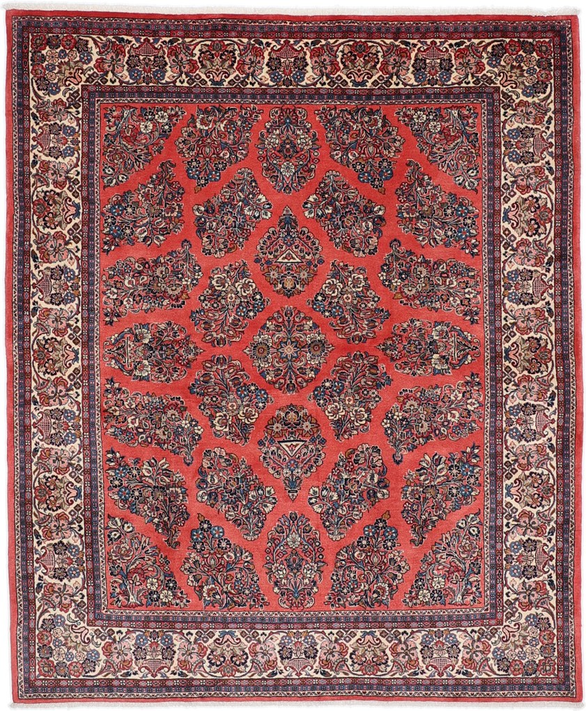 Sarouk Tappeto persiano 250 x 210 (Iran) Annodato A Mano