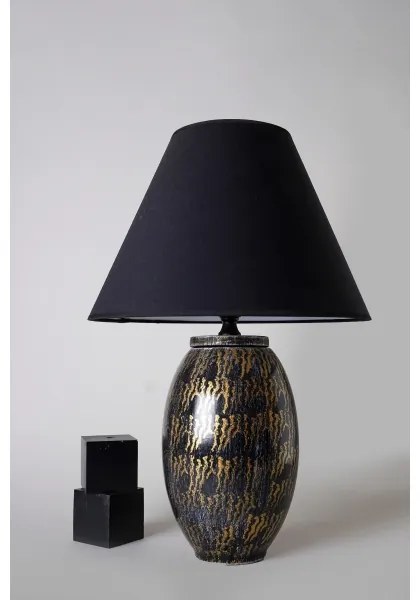 Lampada da tavolo RAMZES 1xE27/40W/230V nera