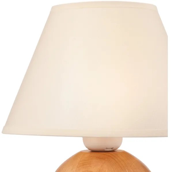 Paralume di ricambio JUTA E27 Ø 19 cm crema