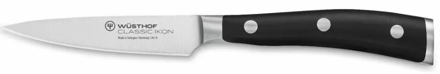 Wüsthof - Coltello da cucina CLASSIC IKON 9 cm nero per spelare
