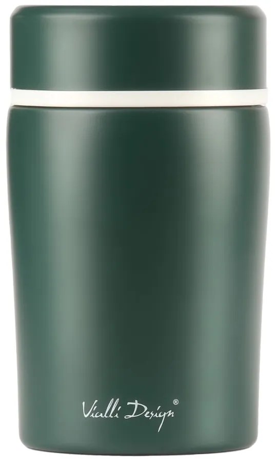 Termos da viaggio verde per il pranzo Fuori, 500 ml - Vialli Design