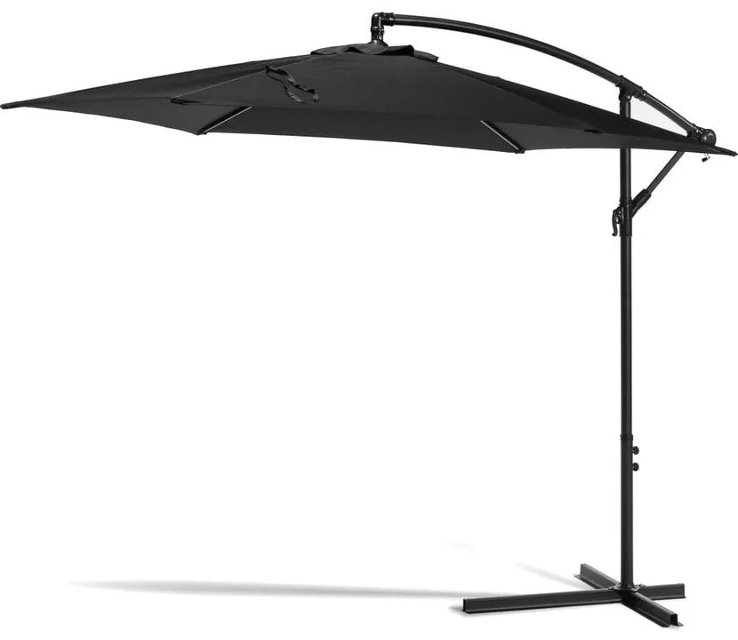 Ombrellone nero senza base ø 300 cm Happy Sun - Bonami Essentials