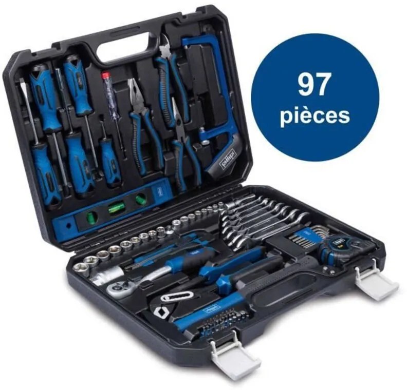 Set di Attrezzi Scheppach WZK120 97 Pezzi