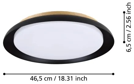 Eglo 900857 - Plafoniera LED PENJAMO LED/20W/230V