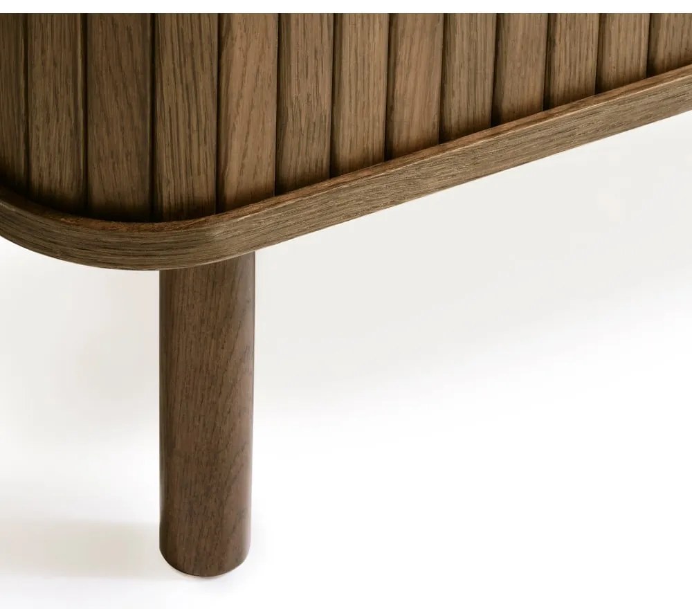 Tavolo TV marrone in rovere 56x160 cm Cavo - Unique Furniture