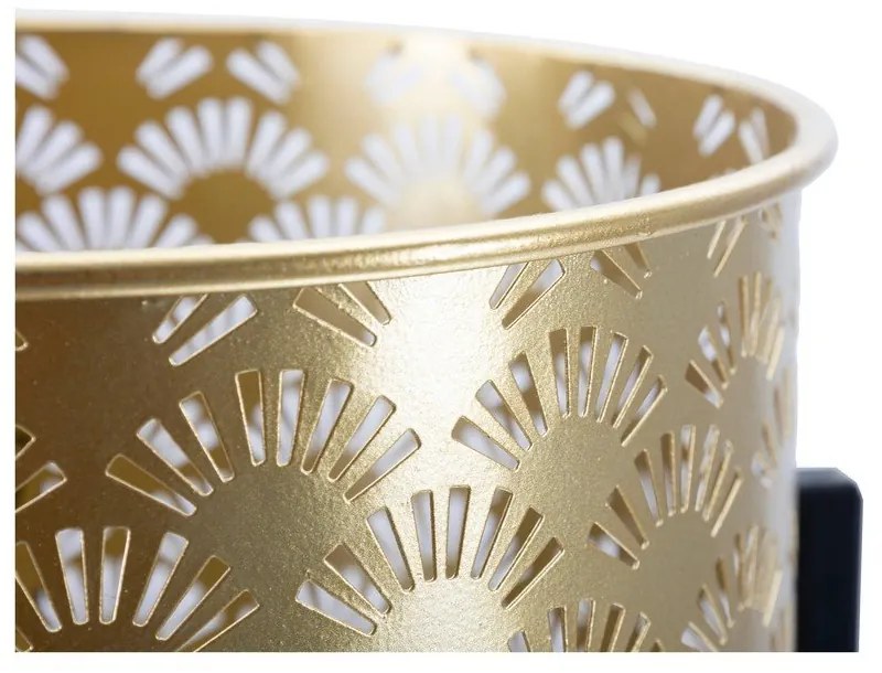 Set di 2 portavasi in oro, altezza 38 cm Glissy - Mauro Ferretti