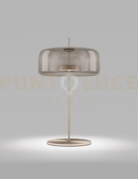Jube lampada da tavolo g fume' trasparente oro satinato 2 l2415  1 ...