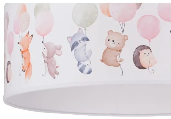 Duolla - Lampada LED da soffitto per bambini CORTINA LED/26W/230V Ø40cm 4000K