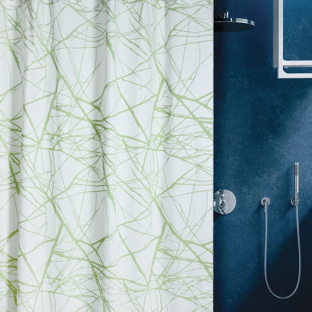 Tenda per doccia 180x200 cm Fores – Spirella
