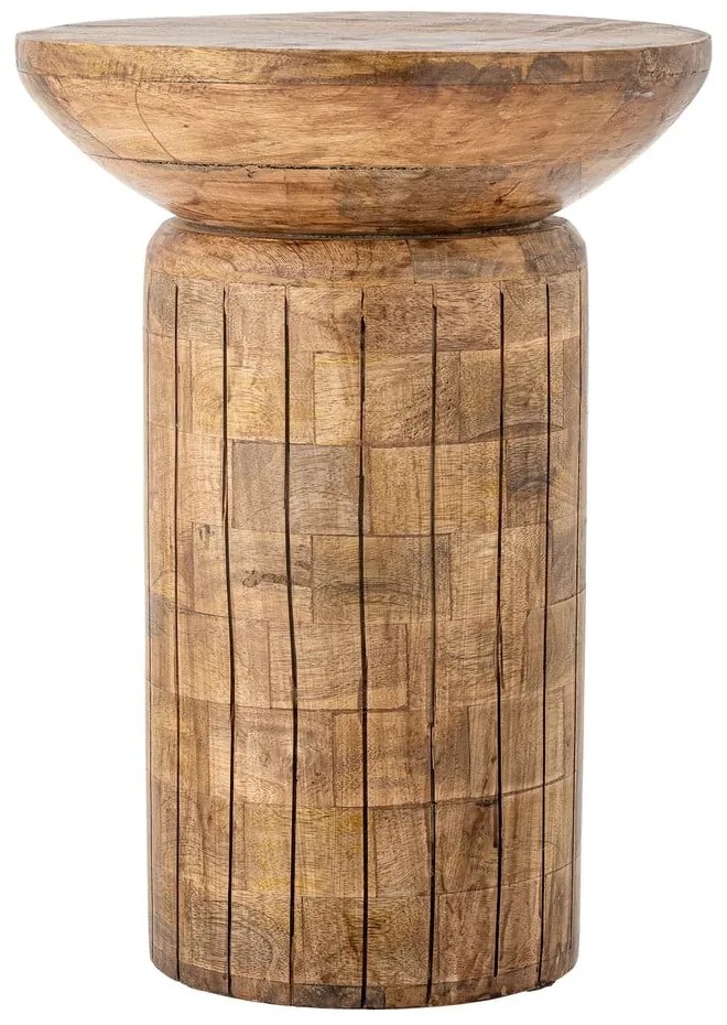 Tavolino rotondo in mango massiccio ø 30 cm Yasme – Bloomingville