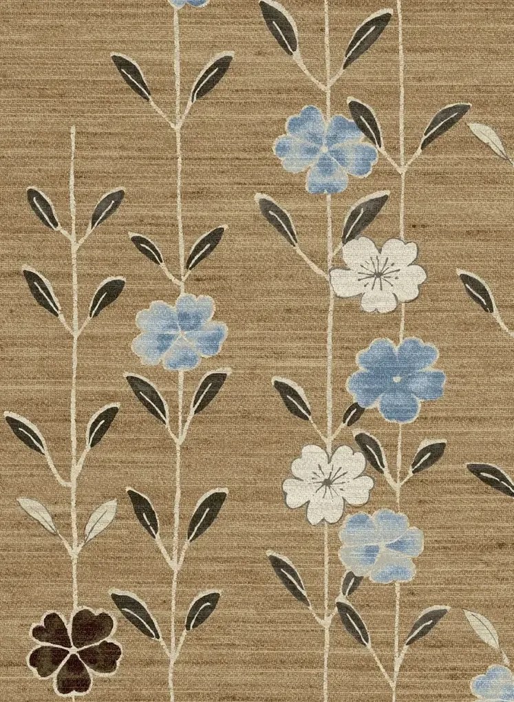 Lewis & Wood Carta da parati Blossom - Blue Ginger