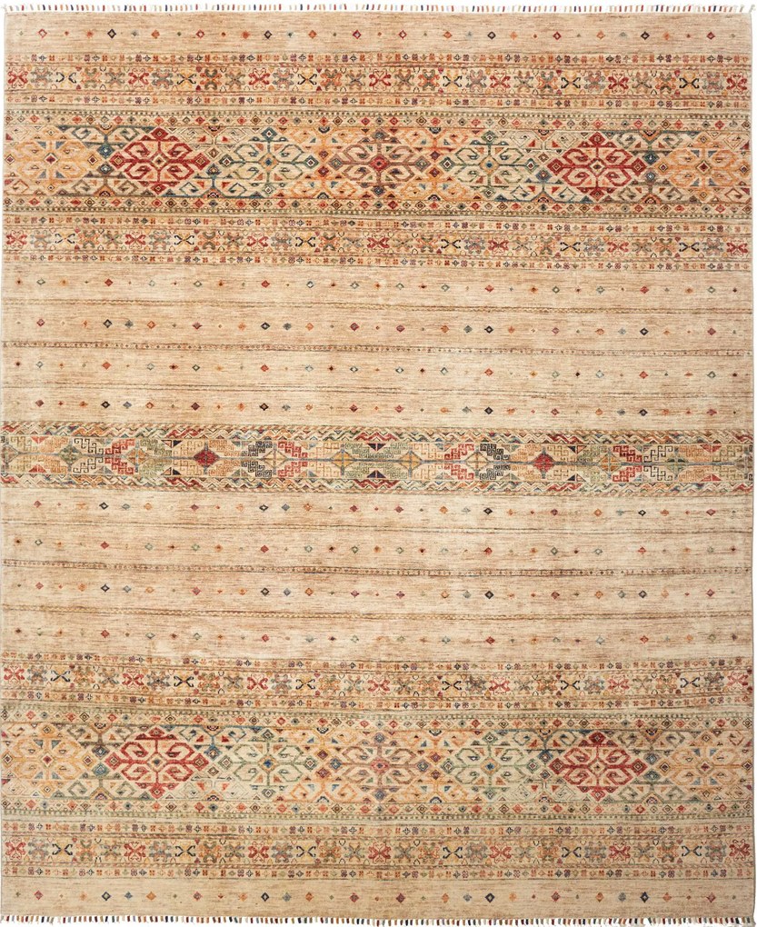 Samarkand Tappeto orientale 290 x 250 Beige (Pakistan) Annodato A Mano