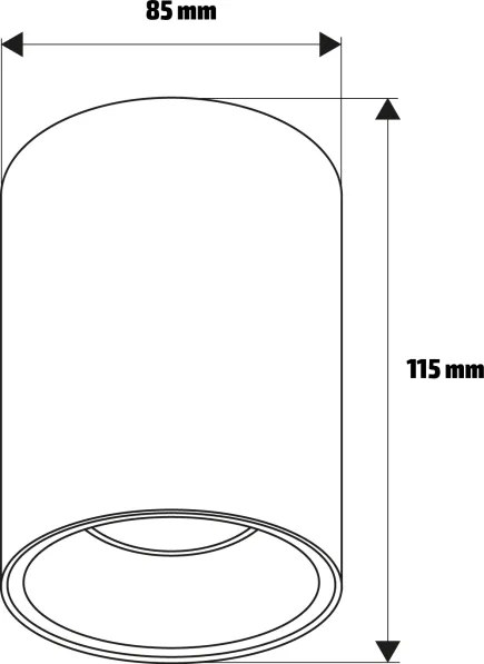 Brilagi - Faretto LED RGBW dimmerabile TRINE 1xGU10/30W/230V beige/dorato