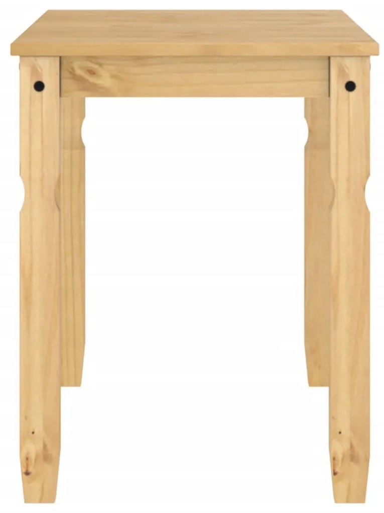 Tavolo da pranzo corona 112x60x75 cm in legno massello di pino