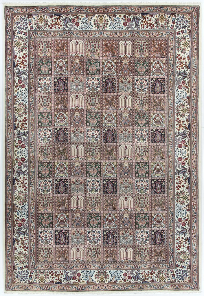 Moud Tappeto persiano 200x300 (Iran) Annodato A Mano