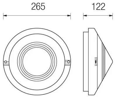 Astra Led Con Anello 17W 4000°K