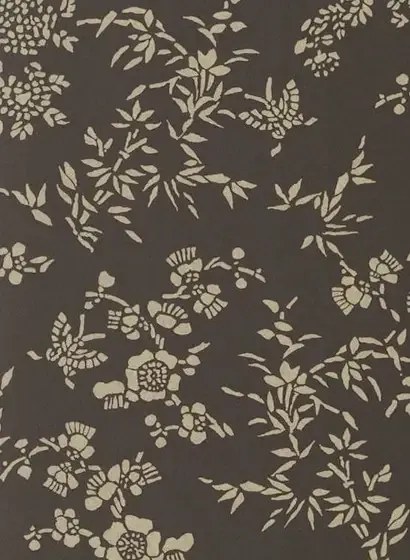 Ralph Lauren Carta da parati Teabowl Calico - Chocolate