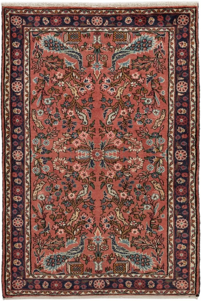 Hamedan Tappeto 120 x 80 (Iran) Annodato A Mano