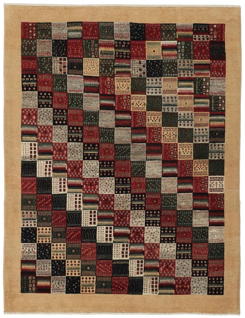 Rizbaft Tappeto 160x200 (Iran) Annodato A Mano