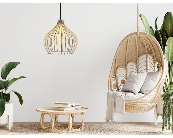 Lampadario a sospensione con filo BIG BARREL 1xE27/24W/230V