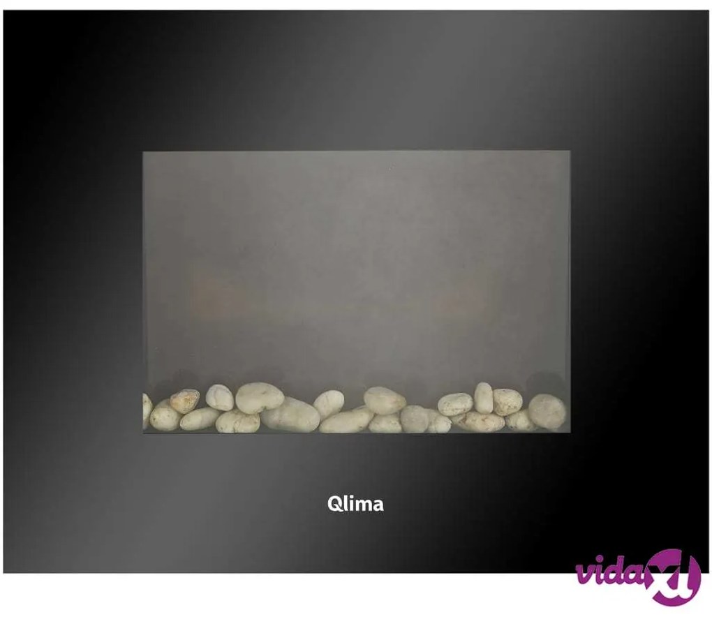 Qlima Stufa Elettrica con Effetto Fiamma EFE 2018 1800 W