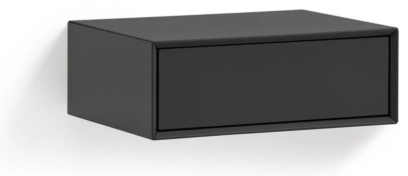 Comodino nero da parete Platt – Teulat