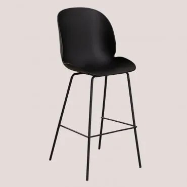 Sgabello alto (74 cm) Vit Style Nero - Sklum
