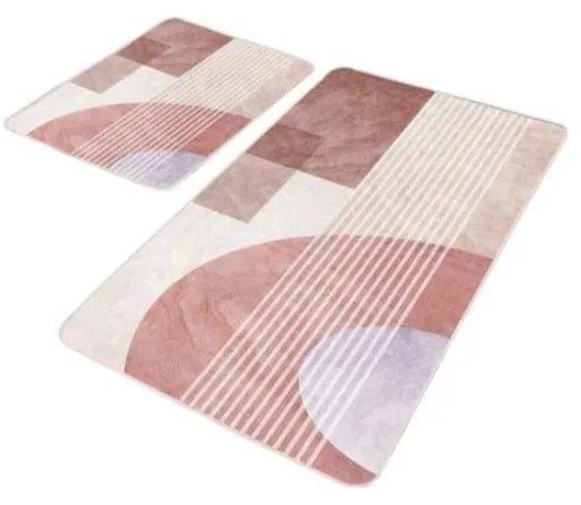 Set di tappetini per il bagno in velluto 2 pz 60x100 cm – Mila Home