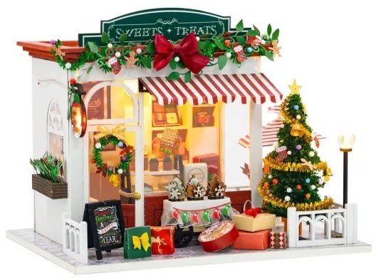 2Kids Toys - Miniatura casetta Dolci Natalizi 2xAAA