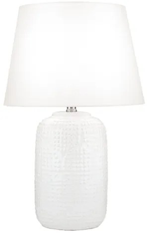 Orion LA 4-1227 - Lampada da tavolo CORAL 1xE27/40W/230V ceramiche/bianco