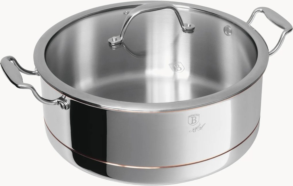 Casseruola con coperchio Copper Touch Collection