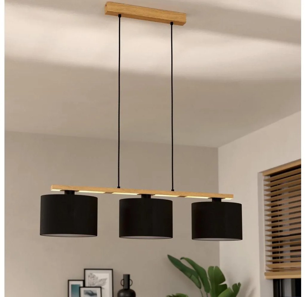 Eglo 900313 - Lampadario a sospensione con filo CASTRALVO 3xE27/40W/230V