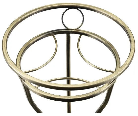 Portafiori 60x28 cm oro