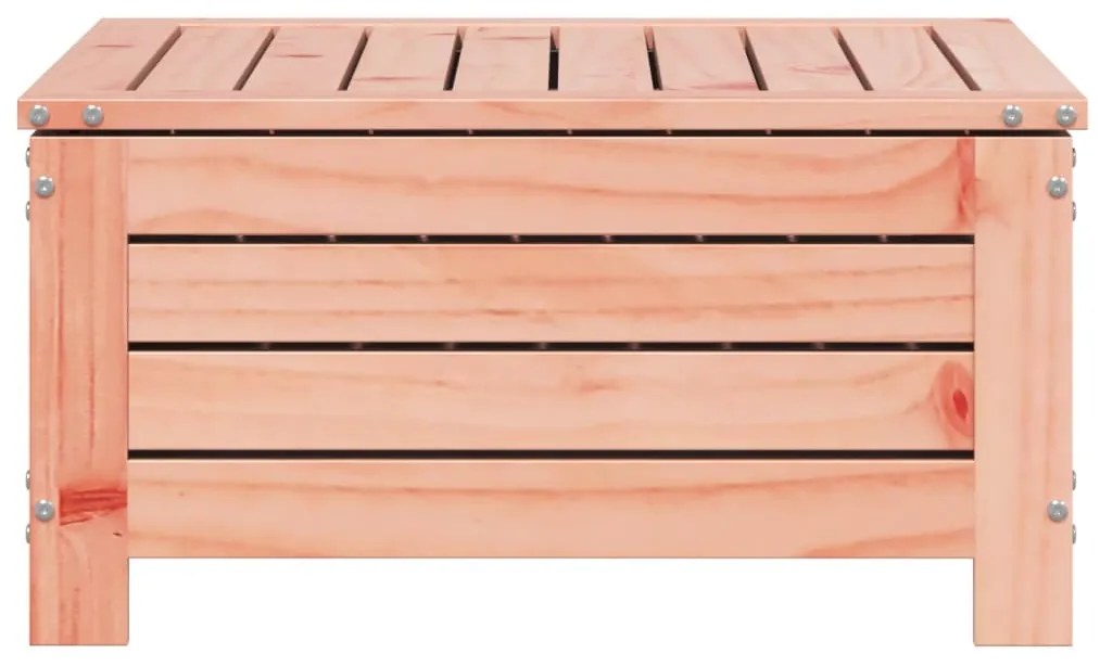 Poggiapiedi da giardino 62x63,5x32 cm legno massello di douglas