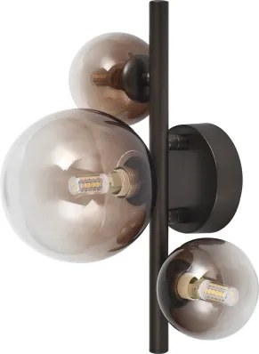 Brilagi - Applique LED MILLA 3xG9/3W/230V marrone/marrone fumé