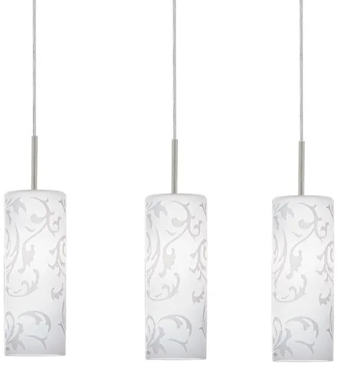 EGLO 90048 - Lampadario a sospensione AMADORA 3xE27/60W/230V
