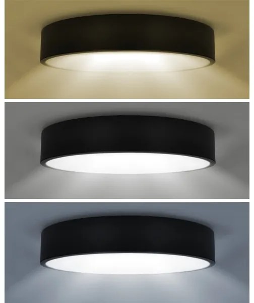 Brilagi - Plafoniera LED POOL 48W/230V 3000/4500/6000K diam. 40 cm nera