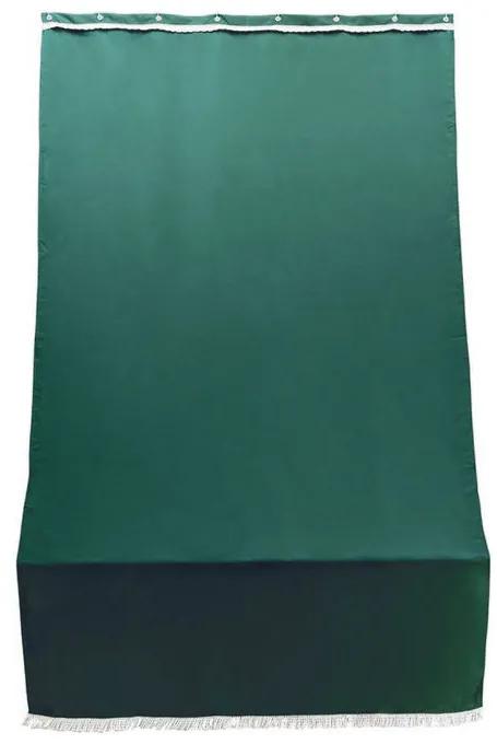 Tenda Sole Per Porta Con Anelli Verde Unito L. 140 H. 300