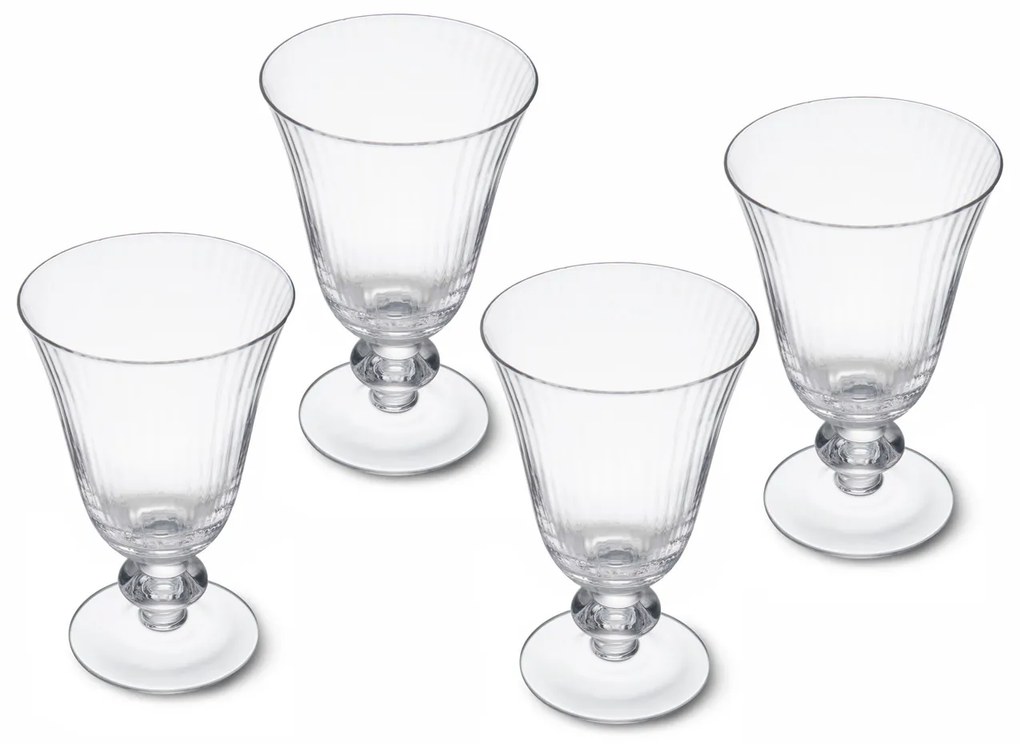 Set 4 bicchieri calice vino bianco Salerno Mikasa