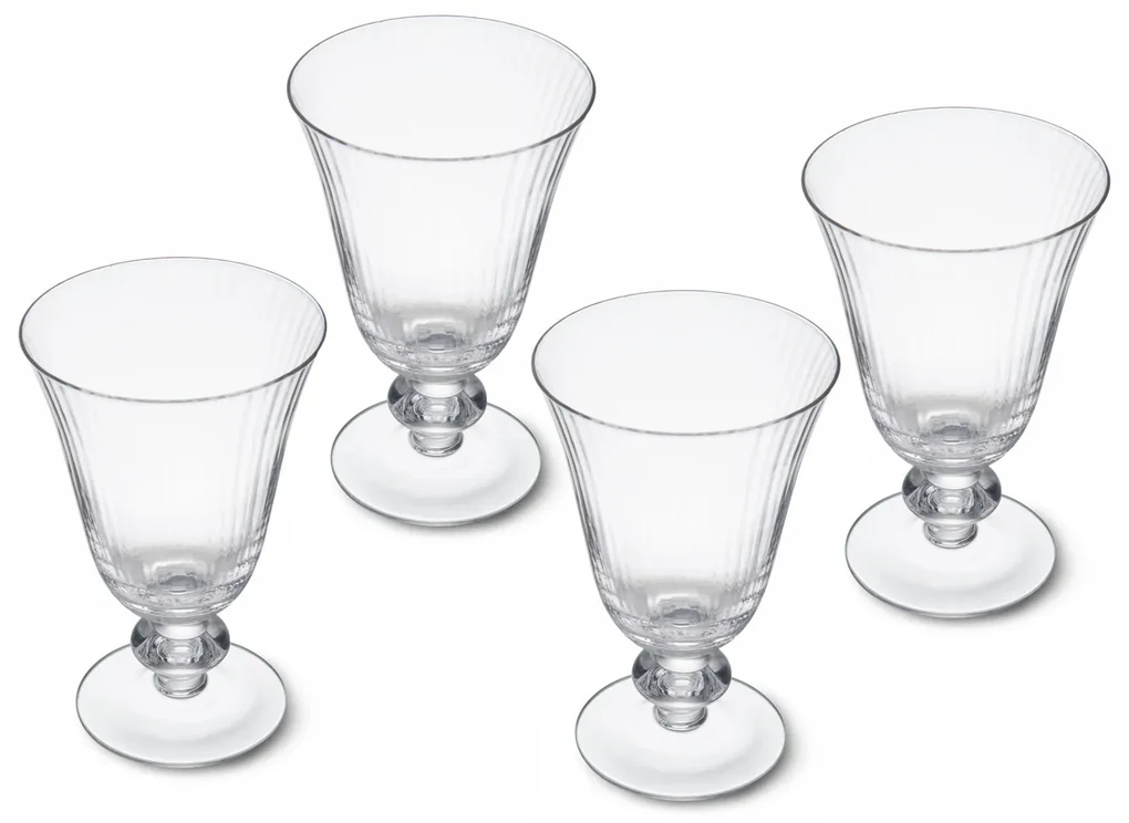 Set 4 bicchieri calice vino bianco Salerno Mikasa