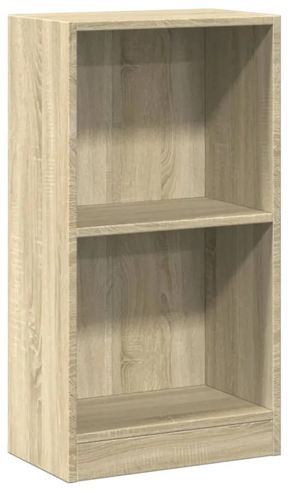 Libreria rovere sonoma 40x24x75 cm in legno multistrato