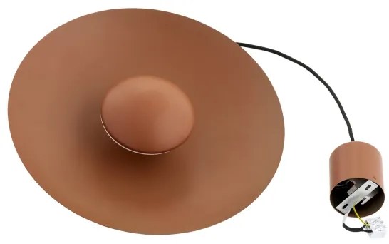 Argon 8870 - Lampada a sospensione con cavo BOLTON LED/12,5W/230V 3000K terracotta