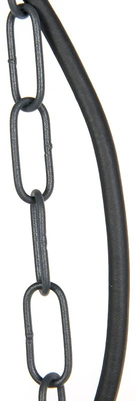 Lampada da esterno a sospensione rustica grigio scuro IP44 - Kansas grafite