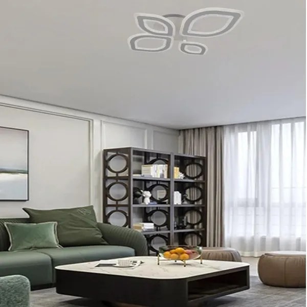 Lampadario a plafone LED dimmerabile LED/95W/230V 3000-6500K + telecomando